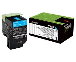 Lexmark 70C8HC0 708HC Mavi Orjinal Toner - CS310 / CS410 (T3739) - LEXMARK