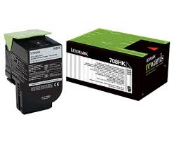 Lexmark 70C8HK0 708HK Black Original Toner - CS310 / CS410 - LEXMARK