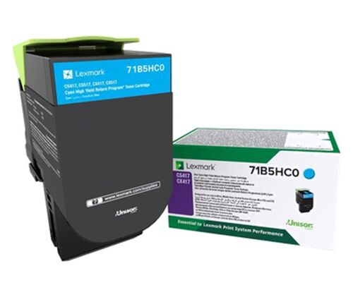Lexmark 71B5HC0 Mavi Orjinal Toner - CS417 / CS517 (T12836) - 1