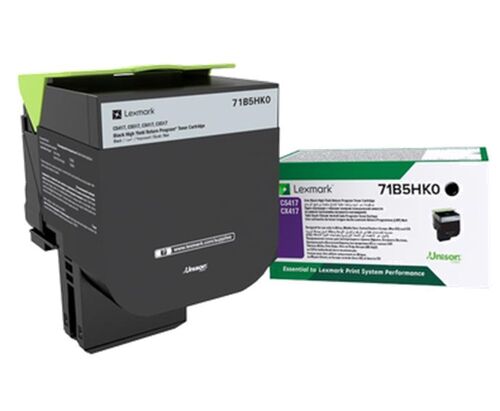 Lexmark 71B5HK0 Siyah Orjinal Toner - CS417 / CS517 (T12839) - 1