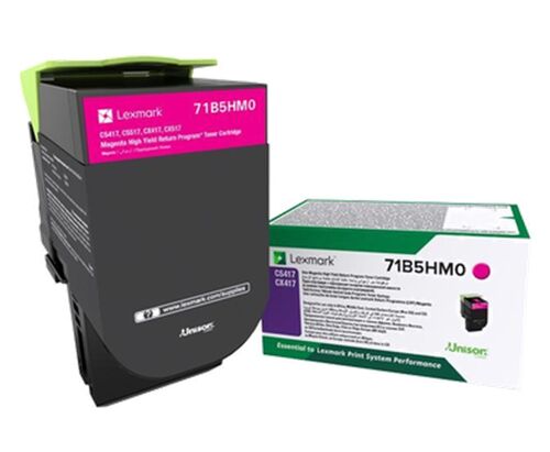 Lexmark 71B5HM0 Magenta Original Toner - CS417 / CS517 - 1