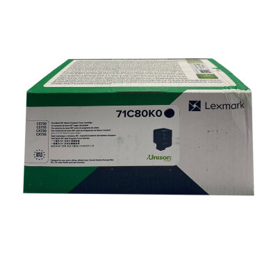 Lexmark 71C80K0 Siyah Orjinal Toner - CS730 - LEXMARK