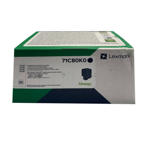 Lexmark 71C80K0 Siyah Orjinal Toner - CS730 - 1