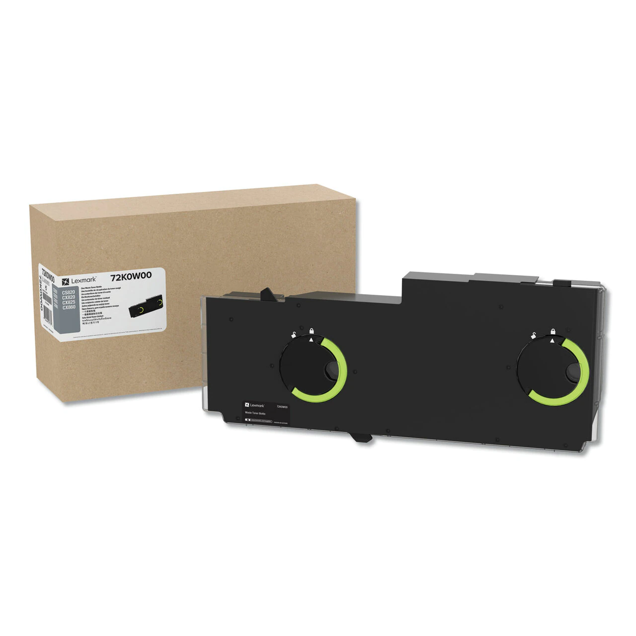 Lexmark 72K0W00 Original Waste Toner Box - CS820 / CX820 - 1
