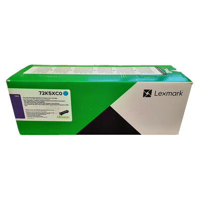 LEXMARK - Lexmark 72K5XC0 Cyan Original Toner Extra High Capacity - CS820