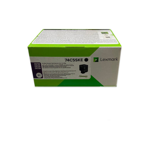 Lexmark 74C5SKE Siyah Orjinal Toner - CS720 / CS725 - 1
