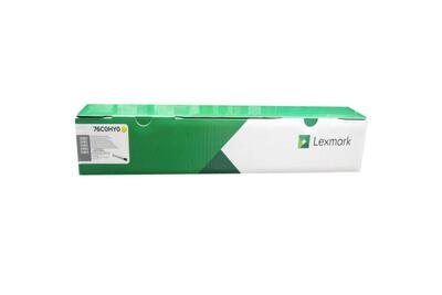 LEXMARK - Lexmark 76C0HY0 Sarı Orjinal Toner Yüksek Kapasite - CS923 / CX921 (T12293)