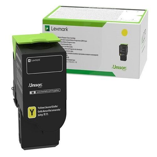 Lexmark 78C5XYE Sarı Orjinal Toner - CS421dn (T16480) - 1