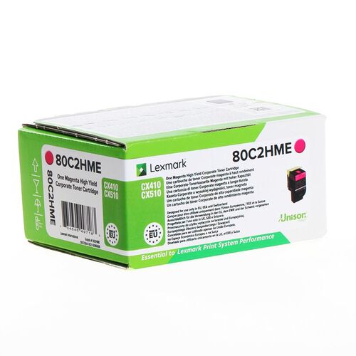 Lexmark 802HME Magenta Original Toner - CX410 / CX510 - 1