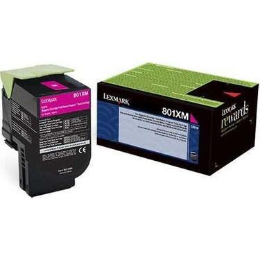 Lexmark 80C1XM0 Kırmızı Orjinal Toner Yüksek Kapasite - CX510 (T16537) - LEXMARK