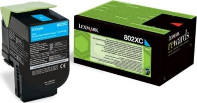 Lexmark 80C2XCE Cyan Original Toner - CX510DE / CX510DHE - LEXMARK