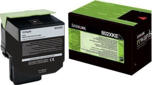 Lexmark 80C2XKE Siyah Orjinal Toner - CX510DE / CX510DHE (T8324)