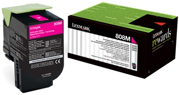 Lexmark 80C8HM0 (808HM) Magenta Original Toner Hıgh Capacity - CX410 / CX510 