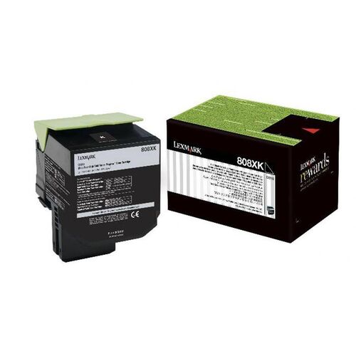 Lexmark 80C8XKE (808XK) Black Original Toner - CX510 - 1