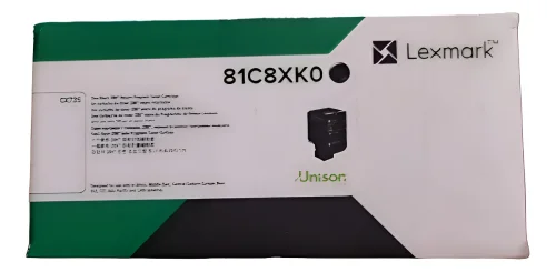 Lexmark 81C8XK0 Siyah Orjinal Toner Ekstra Yüksek Kapasiteli - CX735 - 1