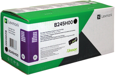 Lexmark B245H00 Siyah Orjinal Toner Yüksek Kapasite - B2442dw - LEXMARK