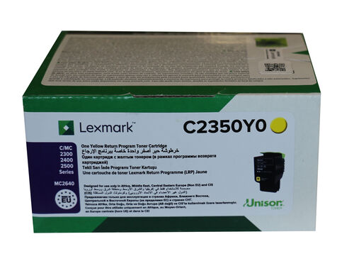 Lexmark C2350Y0 Sarı Orjinal Toner - C2240 / C2325dw (T12864)