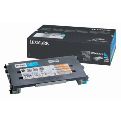 Lexmark C500H2CG Cyan Toner - C500N / X500n