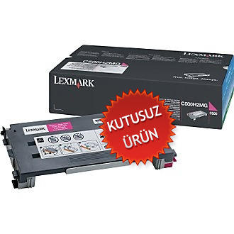 LEXMARK - Lexmark C500H2MG Kırmızı Orjinal Toner - C500N (U) (T9081)