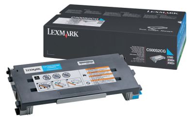 Lexmark C500S2CG Cyan Toner - Lexmark C500N 