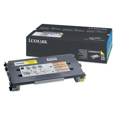 Lexmark C500S2YG Yellow Toner Cartridge - Lexmark C500N