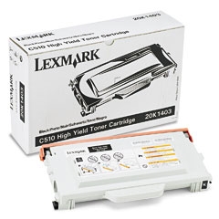 LEXMARK - Lexmark C510 Black Original Toner Cartridge / Lexmark 20K1403