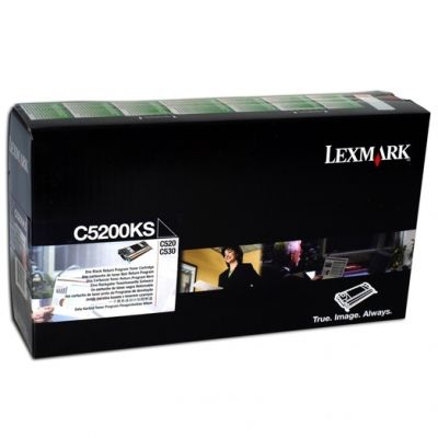 Lexmark C5200KS Black Original Toner - C520 / C524 / C530