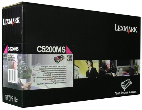 Lexmark C5200MS Kırmızı Orjinal Toner - C520 / C530