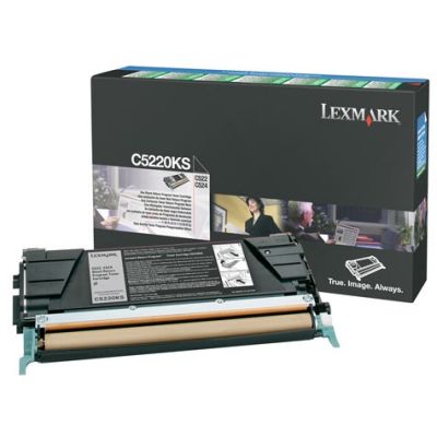 Lexmark C5220KS Black Color Original Laser Toner - C522 / C524
