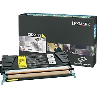 Lexmark C5220YS Yellow Color Original Laser Toner - C522 / C524