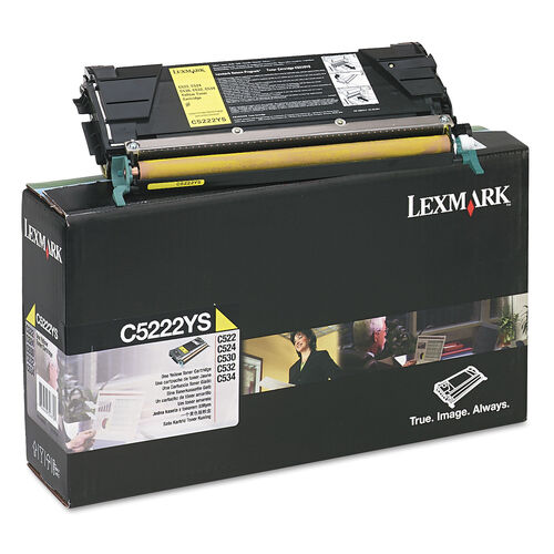 Lexmark C5222YS Yellow Original Toner - C532n / C524dtn - 1