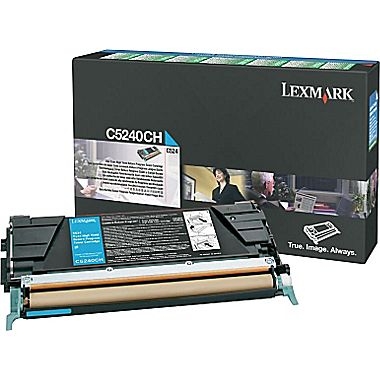 Lexmark C5240CH Cyan Original Toner - C524 / C534
