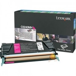 LEXMARK - Lexmark C5240MH Magenta Original Toner - C524 / C534