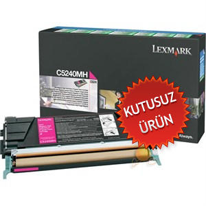 LEXMARK - Lexmark C5240MH Magenta Original Toner - C524 / C534 (Without Box)