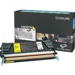 LEXMARK - Lexmark C5240YH Yellow Original Toner - C524 / C534