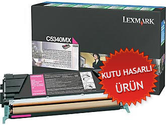 LEXMARK - Lexmark C5340MX Magenta Original Toner - C524 / C534 (Damaged Box)