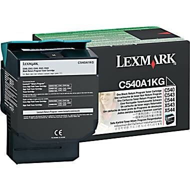 Lexmark C540A1KG Black Original Toner - C540 / C543 - 2