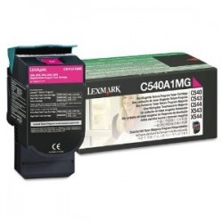 LEXMARK - Lexmark C540A1MG Black Magenta Toner - C540 / C543