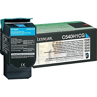 Lexmark C540H1CG Cyan Original Toner - C540 / C544