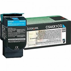 LEXMARK - Lexmark C544X1CG Cyan Original Toner - C540 / C544