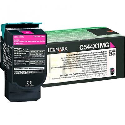 Lexmark C544X1MG Magenta Original Toner - C540 / C544 