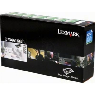 Lexmark C734A1KG Black Original Toner - C734 / C736 