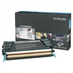 Lexmark C734A2KG Siyah Orjinal Toner - C734 / C736 (T3540) - LEXMARK