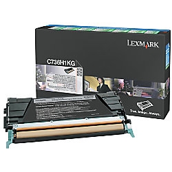 LEXMARK - Lexmark C736H1KG Siyah Orjinal Toner - C736 / X736 (T3538)