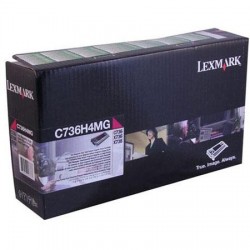 LEXMARK - Lexmark C736H4MG Kırmızı Orjinal Toner - C736 / X736 (T4492)