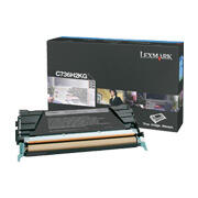 LEXMARK - Lexmark C736H2KG Black Original Toner High Capacity - X736 / X738