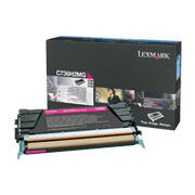 Lexmark C736H2MG Magenta Original Toner High Capacity - X736 / X738 - LEXMARK