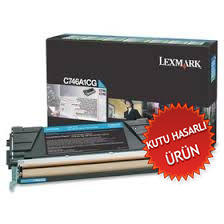 LEXMARK - Lexmark C746A1CG Cyan Original Toner - C746 / C748 (Damaged Box)