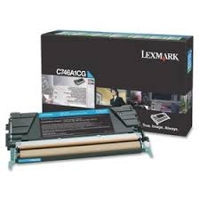 LEXMARK - Lexmark C746A1CG Cyan Original Toner C746 / C748 