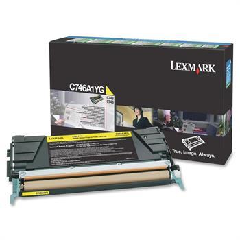 LEXMARK - Lexmark C746A1YG Yellow Original Toner - C746 / C748 (B)